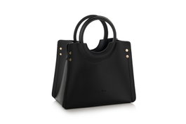 Lucky Bees Bolsa de Mano Crossbody Negra